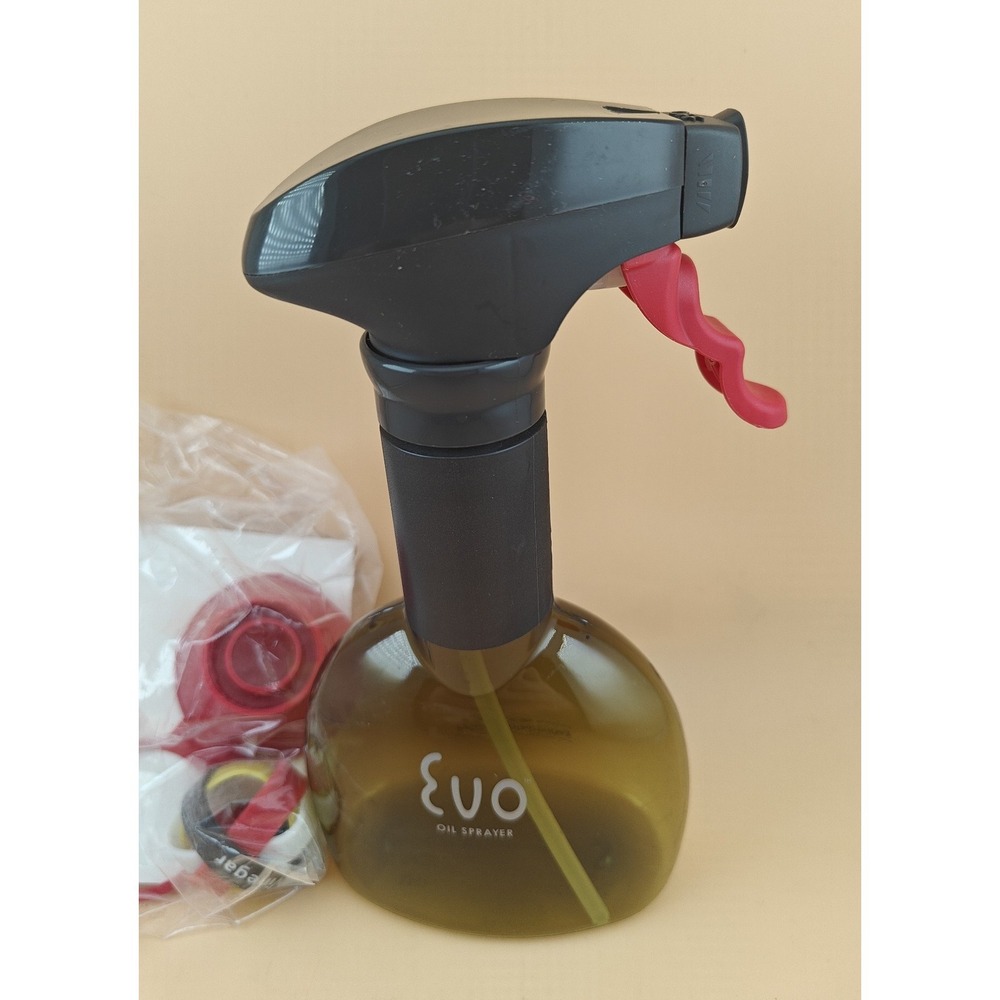 Evo Oil Sprayer 8oz Non Aerosol Olive Oil Mister Cooking Bottle